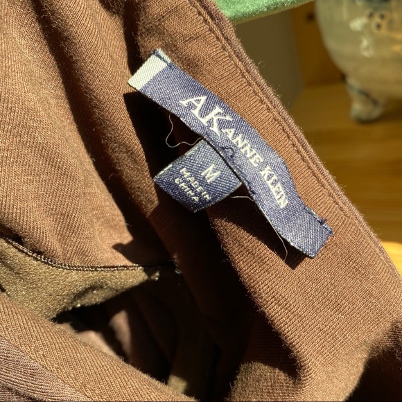 Brown Halter with Beaded Neckline - Picture 4 of 8